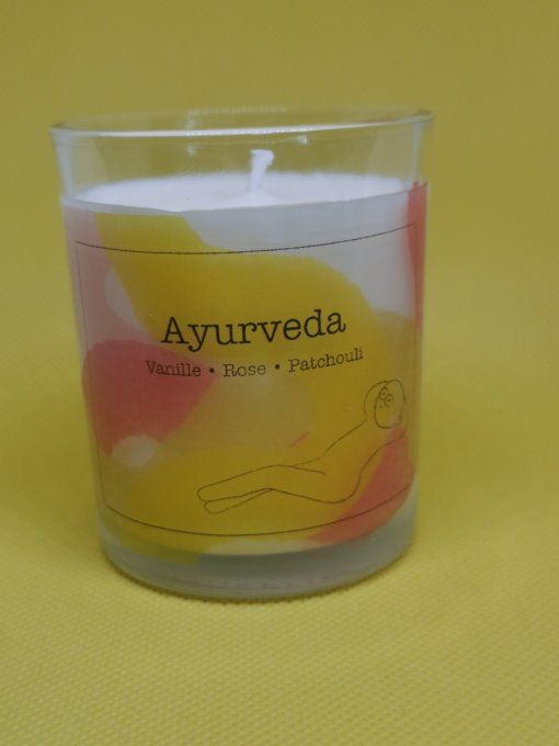 Bougie parfumée senteur Ayurvéda