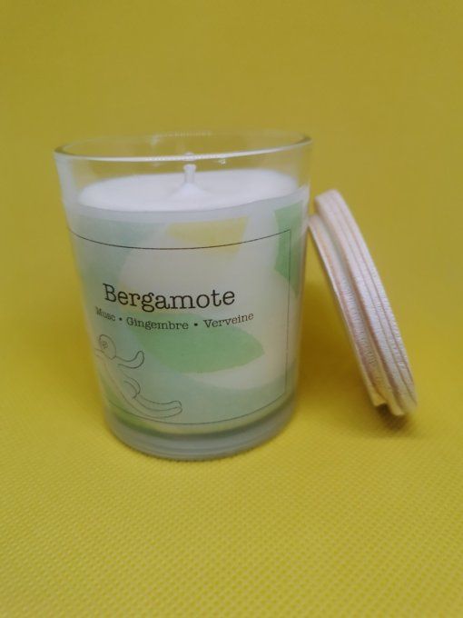 Bougie parfumée senteur Bergamote