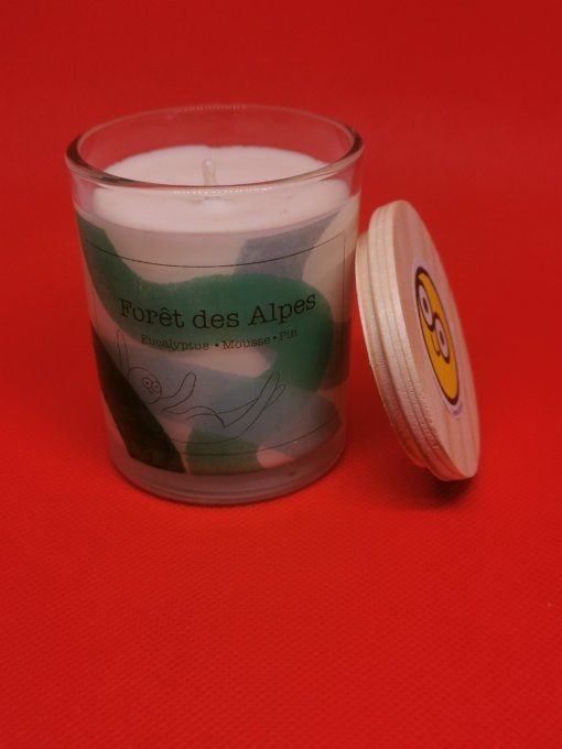 Bougie parfumée Forêt Alpine