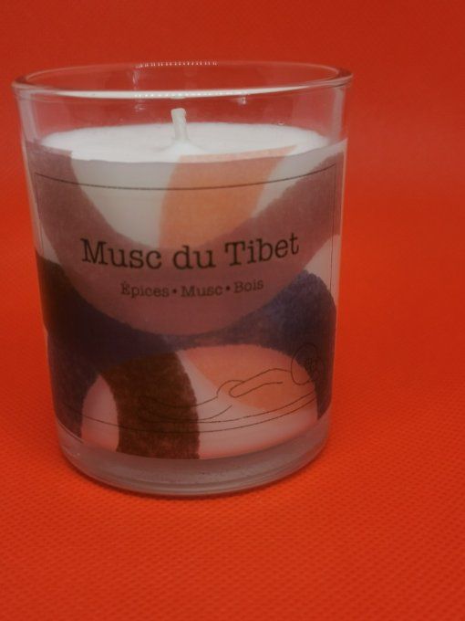 Bougie parfumée senteur Musc du Tibet