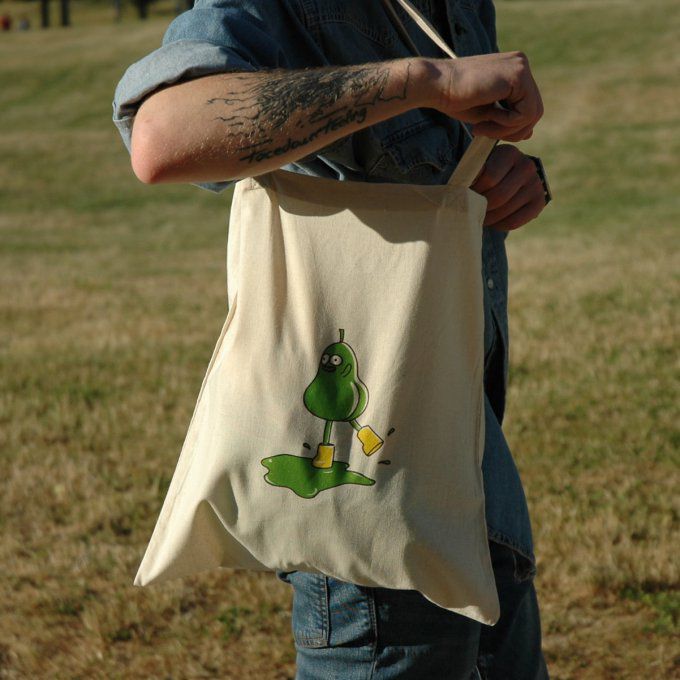 totebag poire café