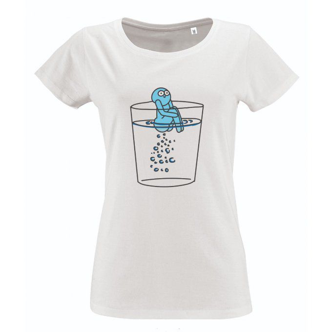 tshirt femme eau gazeuse