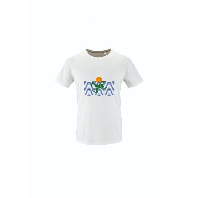 T-shirt blanc  - Bain