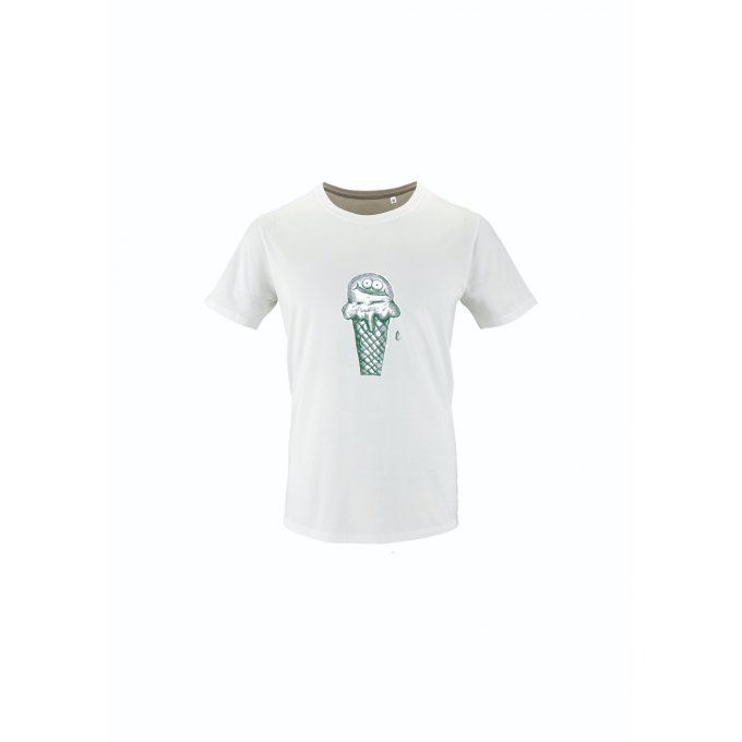 T-shirt blanc - Glace