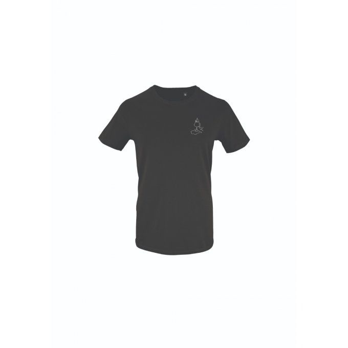 T-Shirt Noir - Poire Café