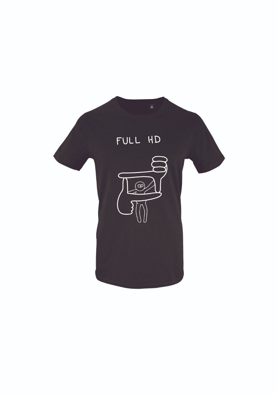 T-shirt noir - Full HD