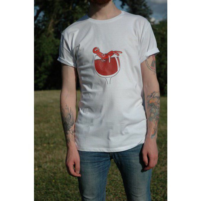 teeshirt verre de vin